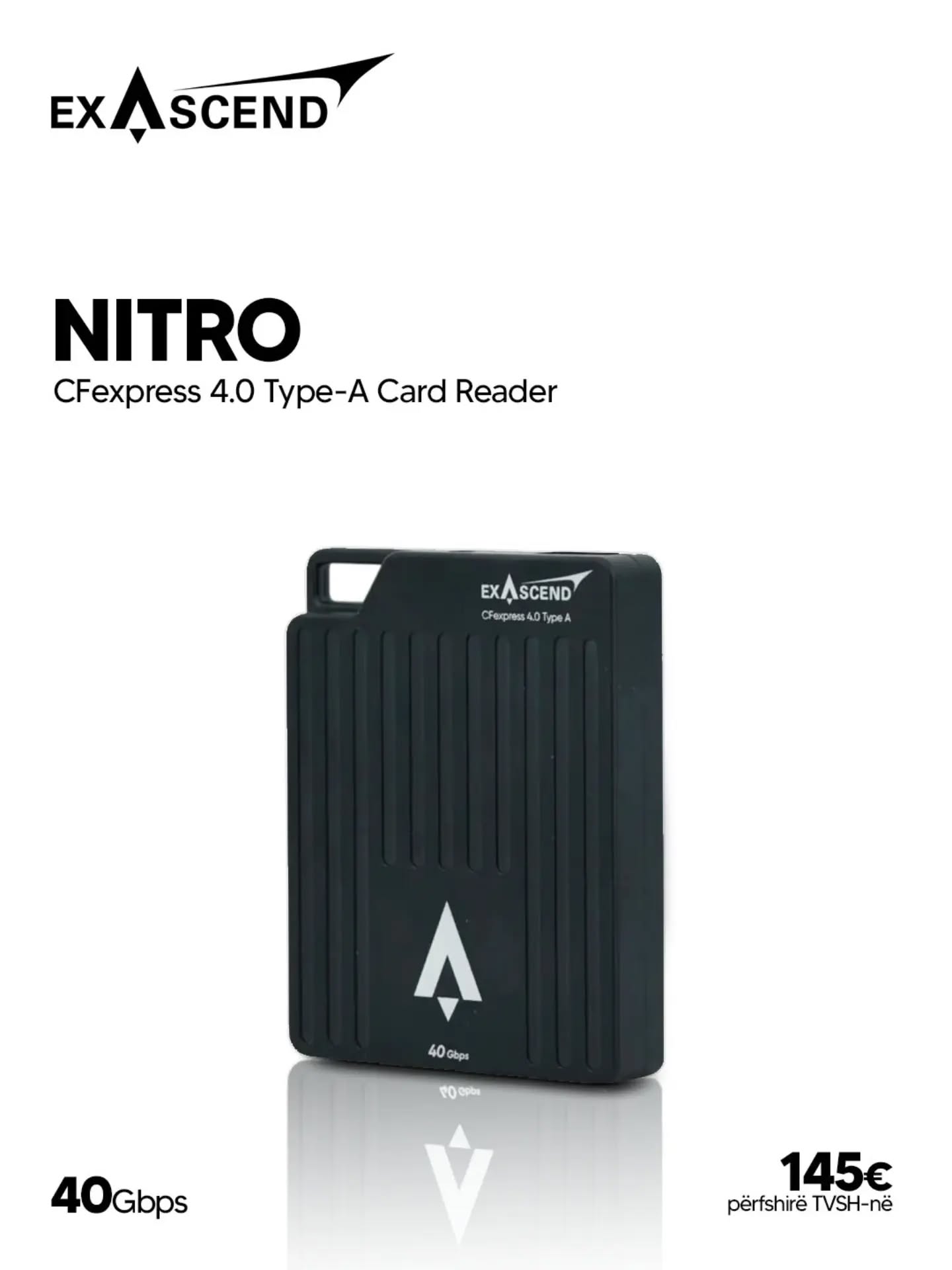 Exascend Nitro lexues CFexpress 4.0 Type A