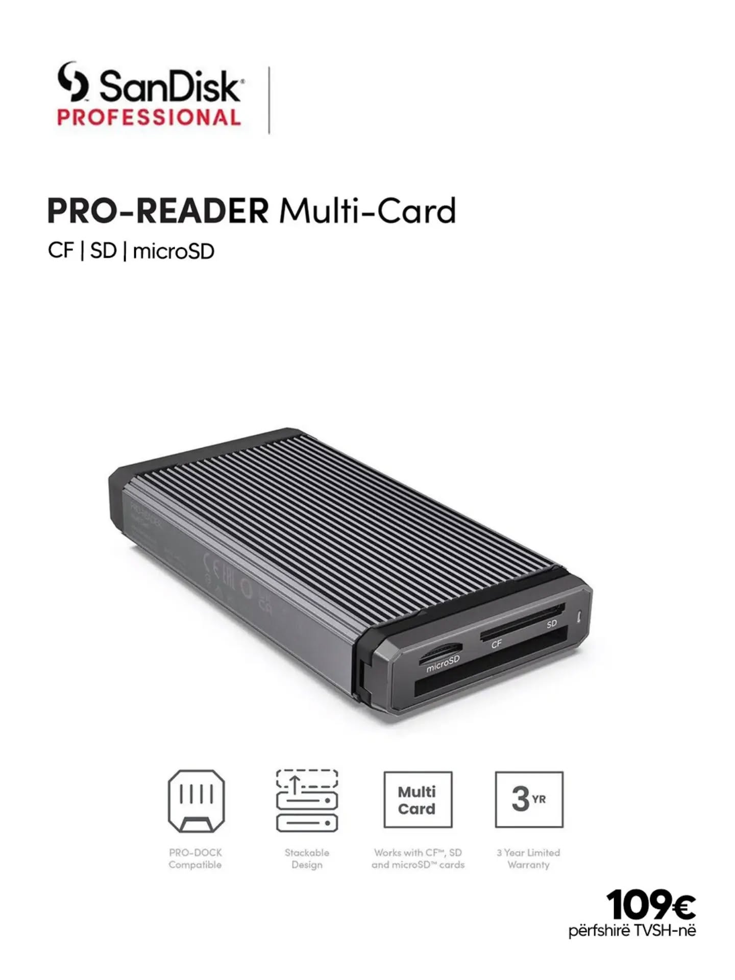 SanDisk Professional PRO-READER Multi-Card
