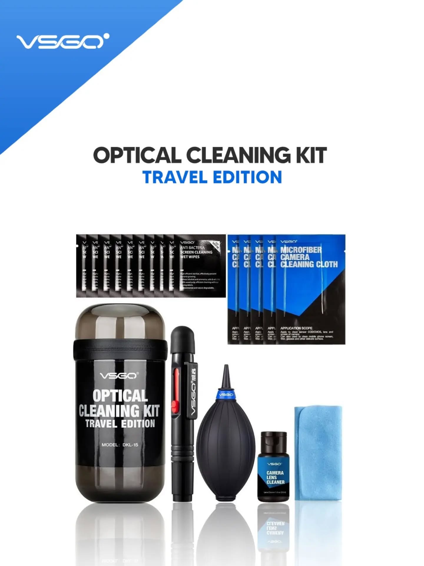 VSGO set pastrimi optik për udhëtime