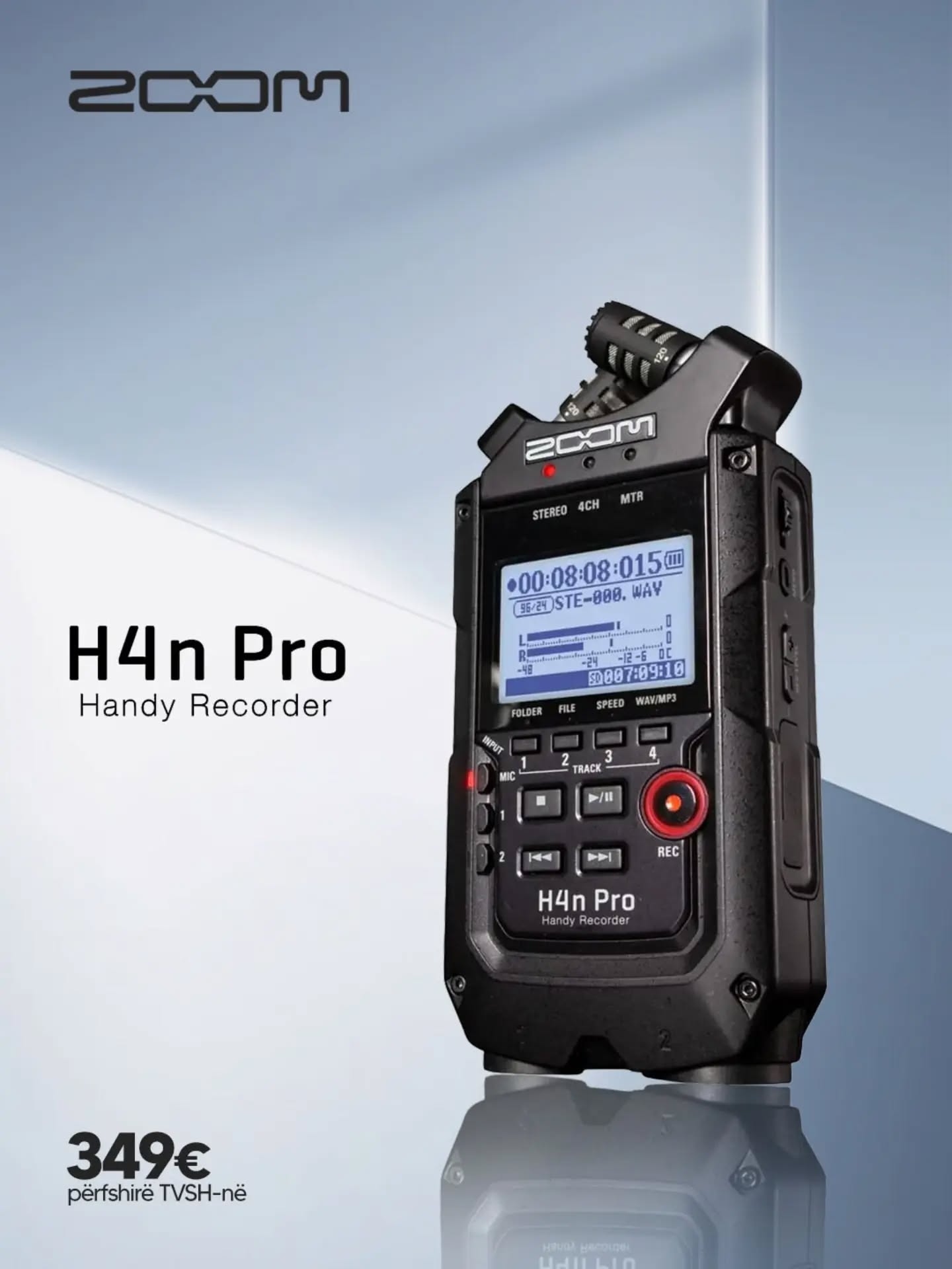 Zoom H4n Pro Handy Recorder
